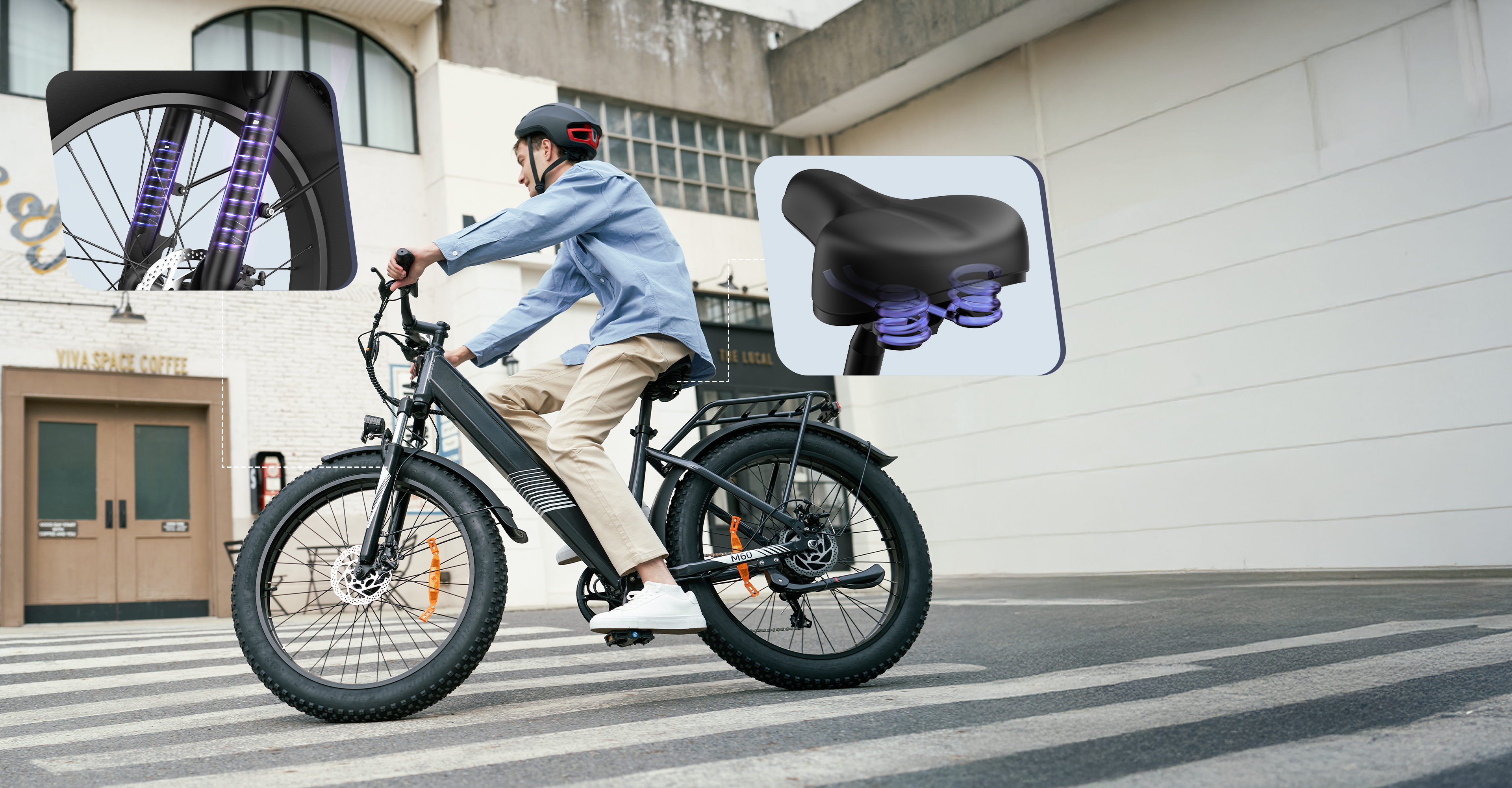 Tour à Vélo Électrique Longue Distance : Partez à l'Aventure avec l'iScooter M60 Fat Bike