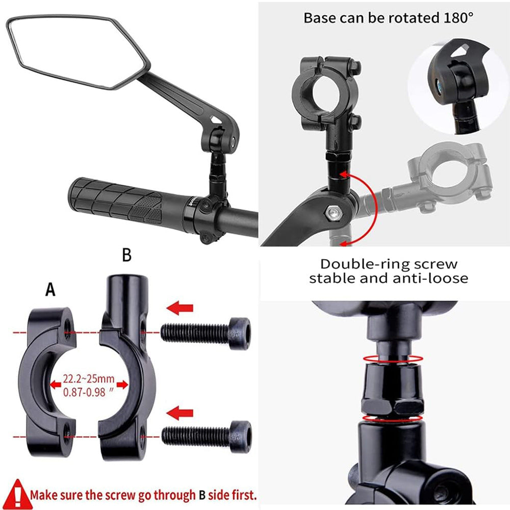 Rétroviseur pour U2 or U3 Ebike