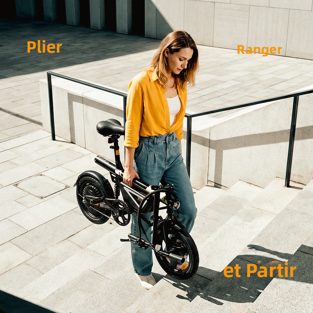 Vélo électrique pliable urbain EB1S 500W avec application mobile