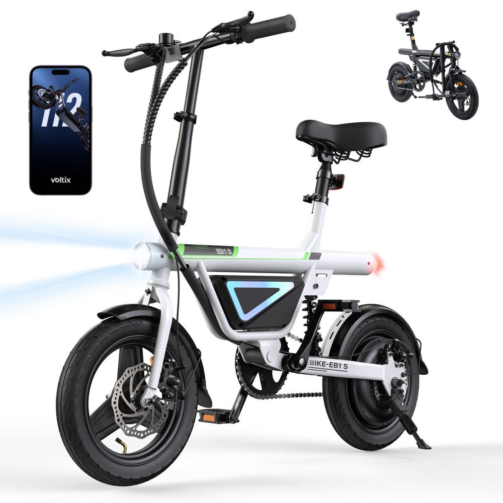 Vélo électrique pliable urbain EB1S 500W avec application mobile