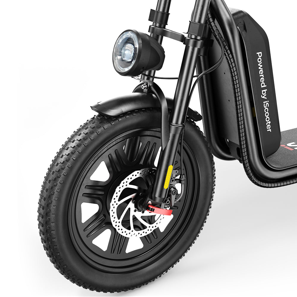 iScooter F7 – Trottinette électrique avec siège et panier amovible