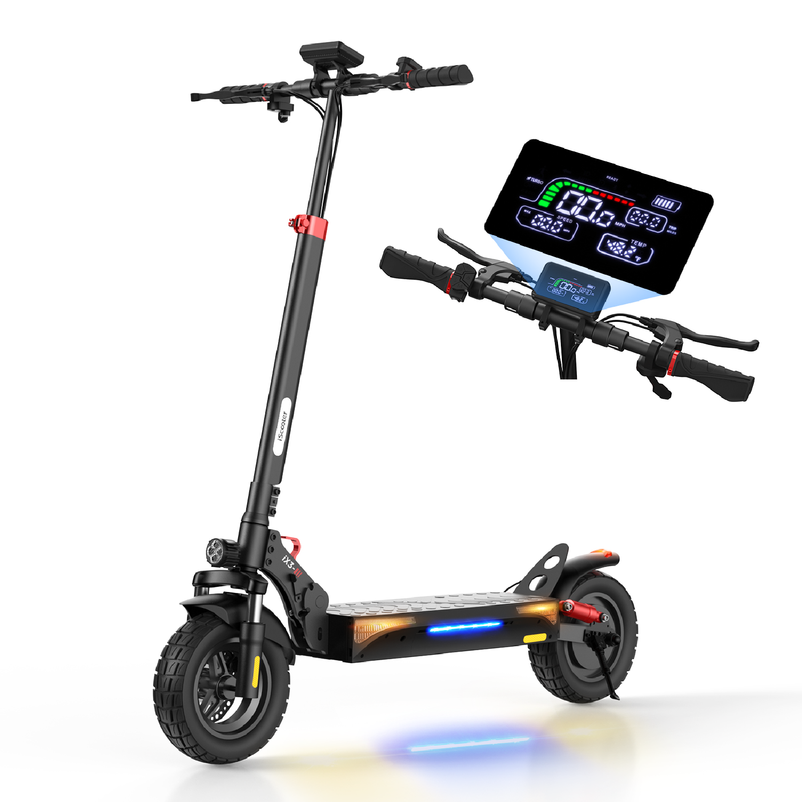 iScooter iX3 800W Trottinette électrique Tout Terrain