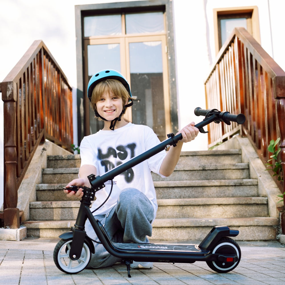 iScooter iK3Max Trottinette électrique pour enfants avec lumières LED