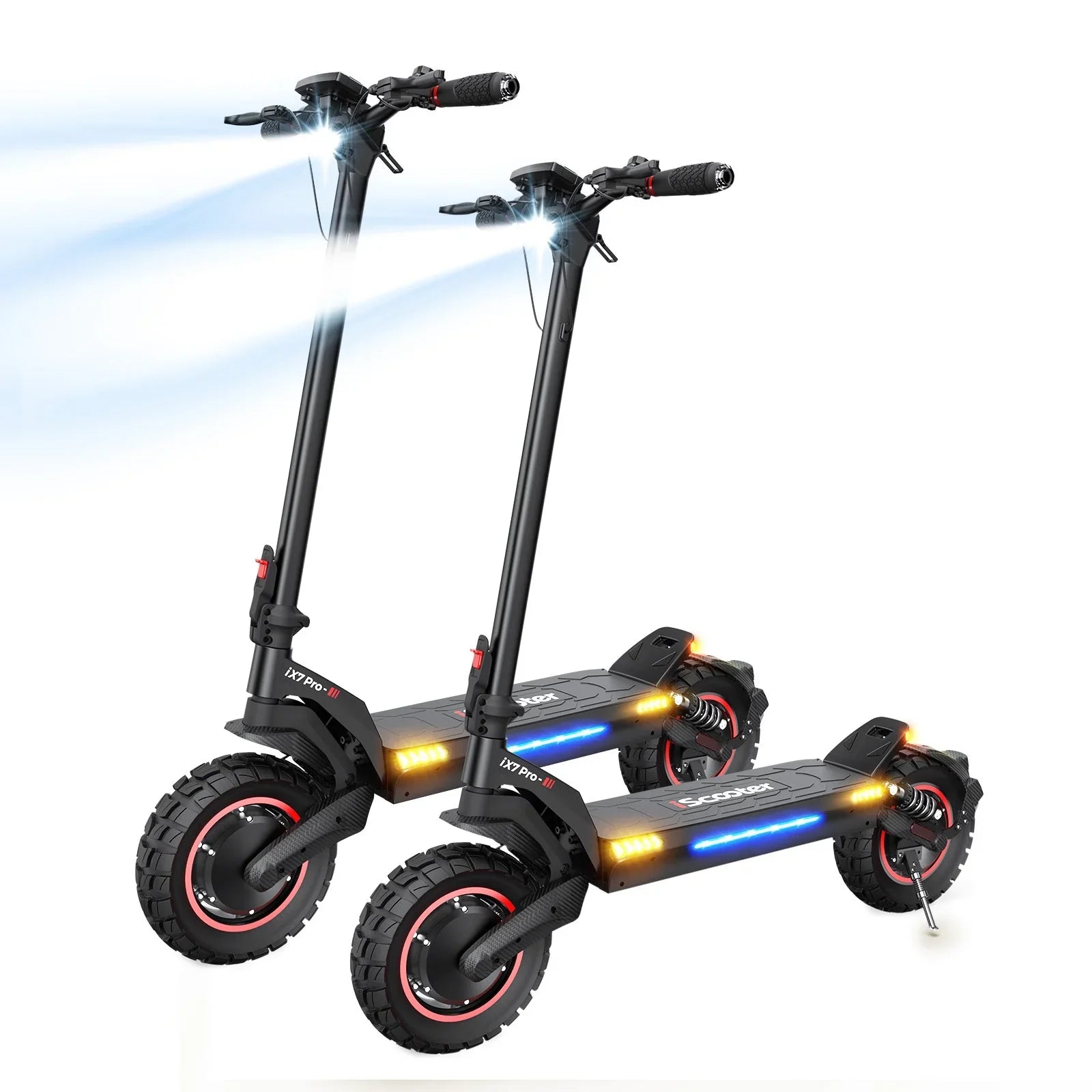 iScooter iX7Pro 2000W Trottinette électrique tout terrain avec application dédiée