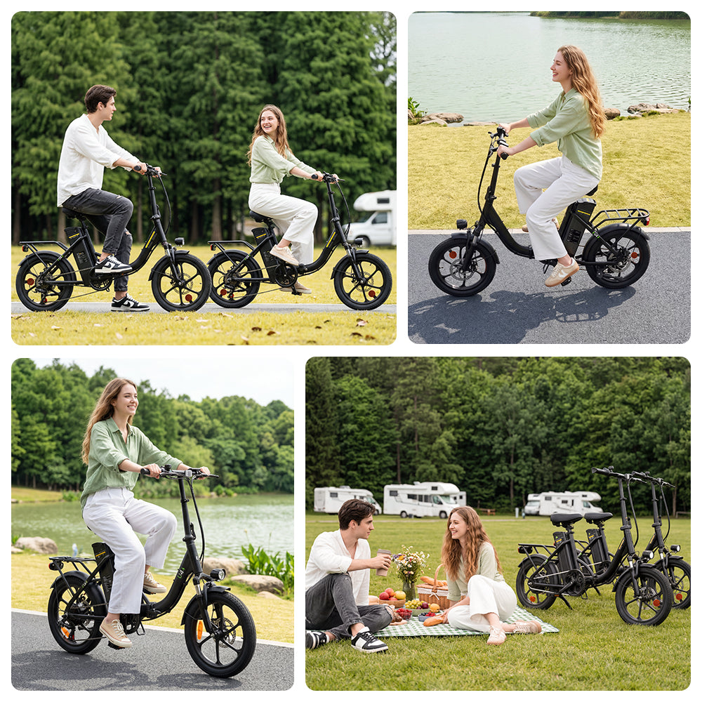iScooter Vélo électrique pliable avec cadre bas U4