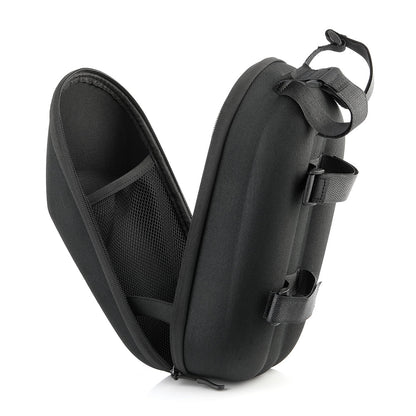 Sac de rangement noir pour tête de trottinette électrique