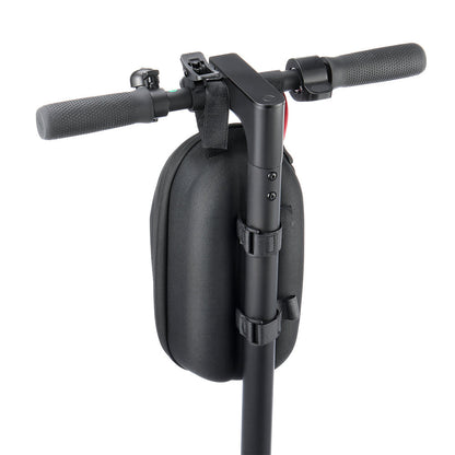 Sac de rangement noir pour tête de trottinette électrique