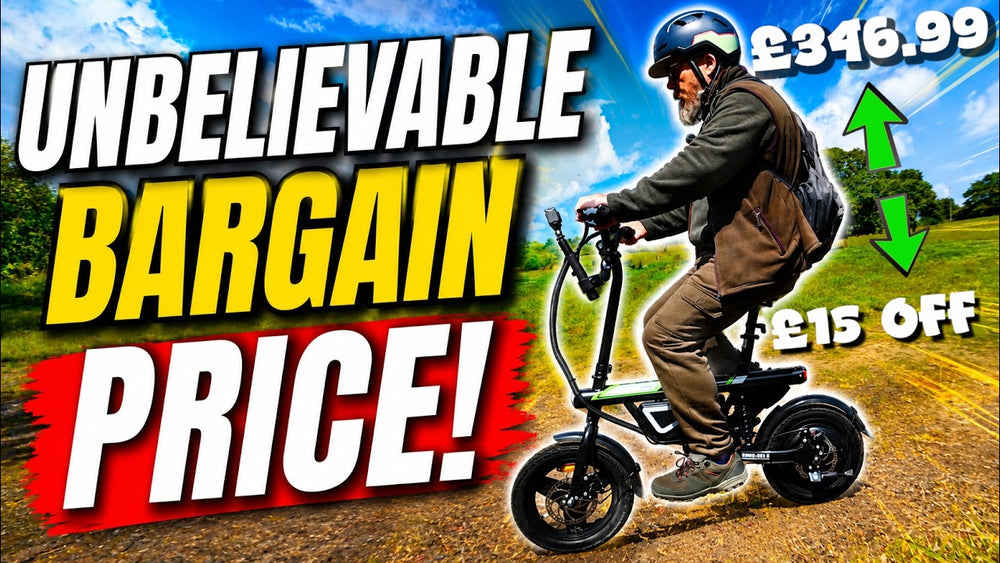 Incredible bargain ebike! The ISCOOTER EB1S must be the cheapest electric bike on the market!
