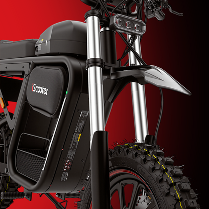 iScooter DX5Max – Moto électrique tout-terrain pour adultes