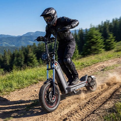 Trottinette électrique tout-terrain iScooter F7Ultra 1500W avec un couple maximal de 38,5 N·m