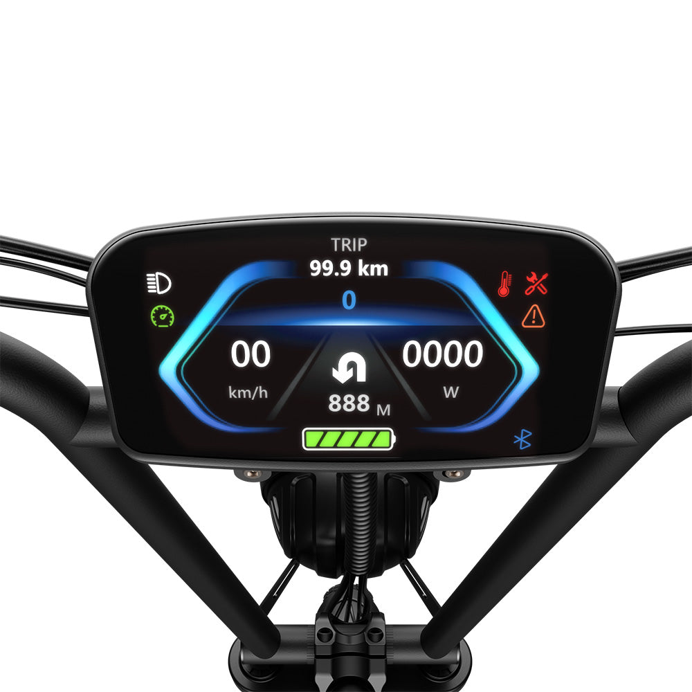 Trottinette électrique tout-terrain iScooter F7Ultra 1500W avec un couple maximal de 38,5 N·m