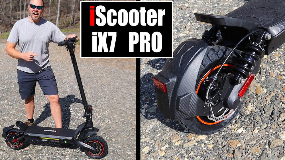 👉 Voici l’iScooter iX7 Pro. Un scooter électrique puissant avec deux moteurs intégrés, capable de supporter jusqu’à 150 kg.