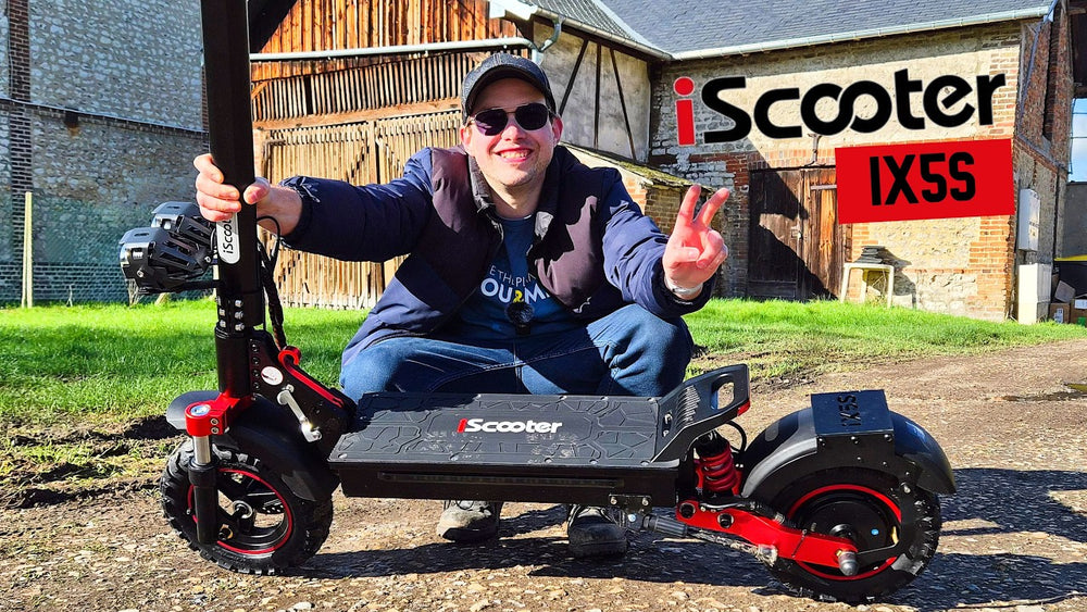 iScooter IX5S : Une Trottinette 1000 W pour 519 € - Déballage et Test Complet !