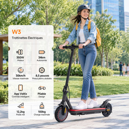 Trottinette électrique légère iScooter W3 de 350 W