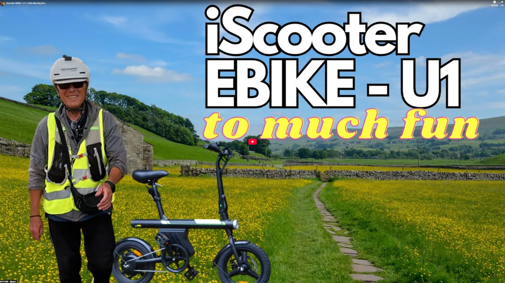 iScooter EBIKE - U1 | Petit vélo, grand plaisir |