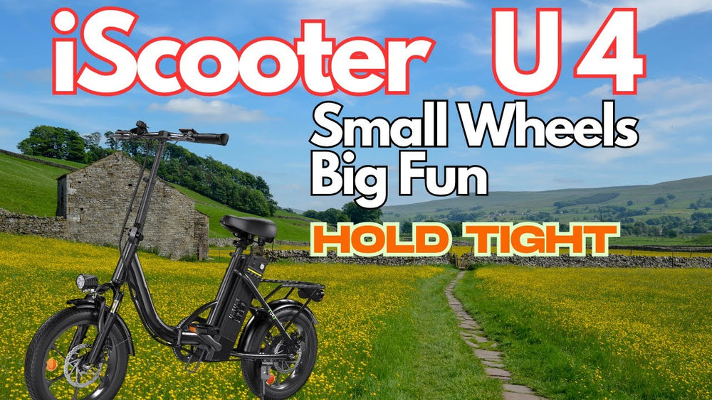iScooter U4 | Petites roues | Grand plaisir | et tenez-vous bien.