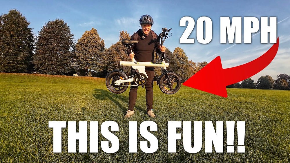 Le fantastique iScooter U1 Mini Bike est probablement le vélo électrique le plus amusant que j'aie jamais utilisé !
