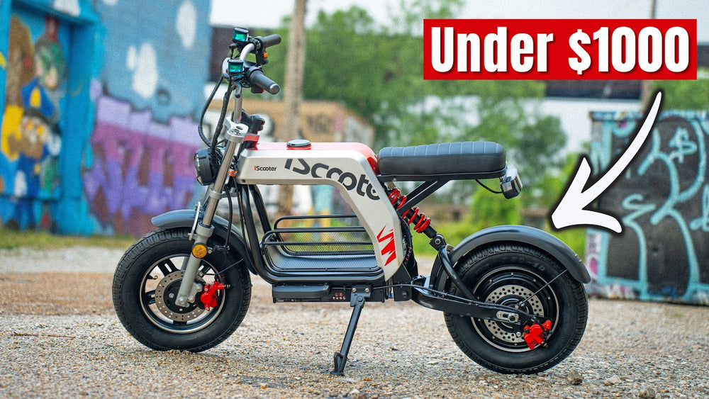 Up to 38 MPH Electric Scooter for Under $1000 - iScooter DX5 Pro Review!
