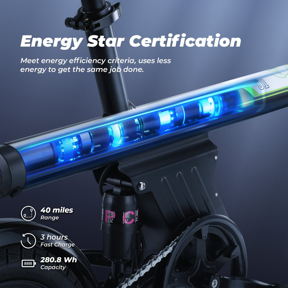 iScooter Vélo électrique pliable U1 250W