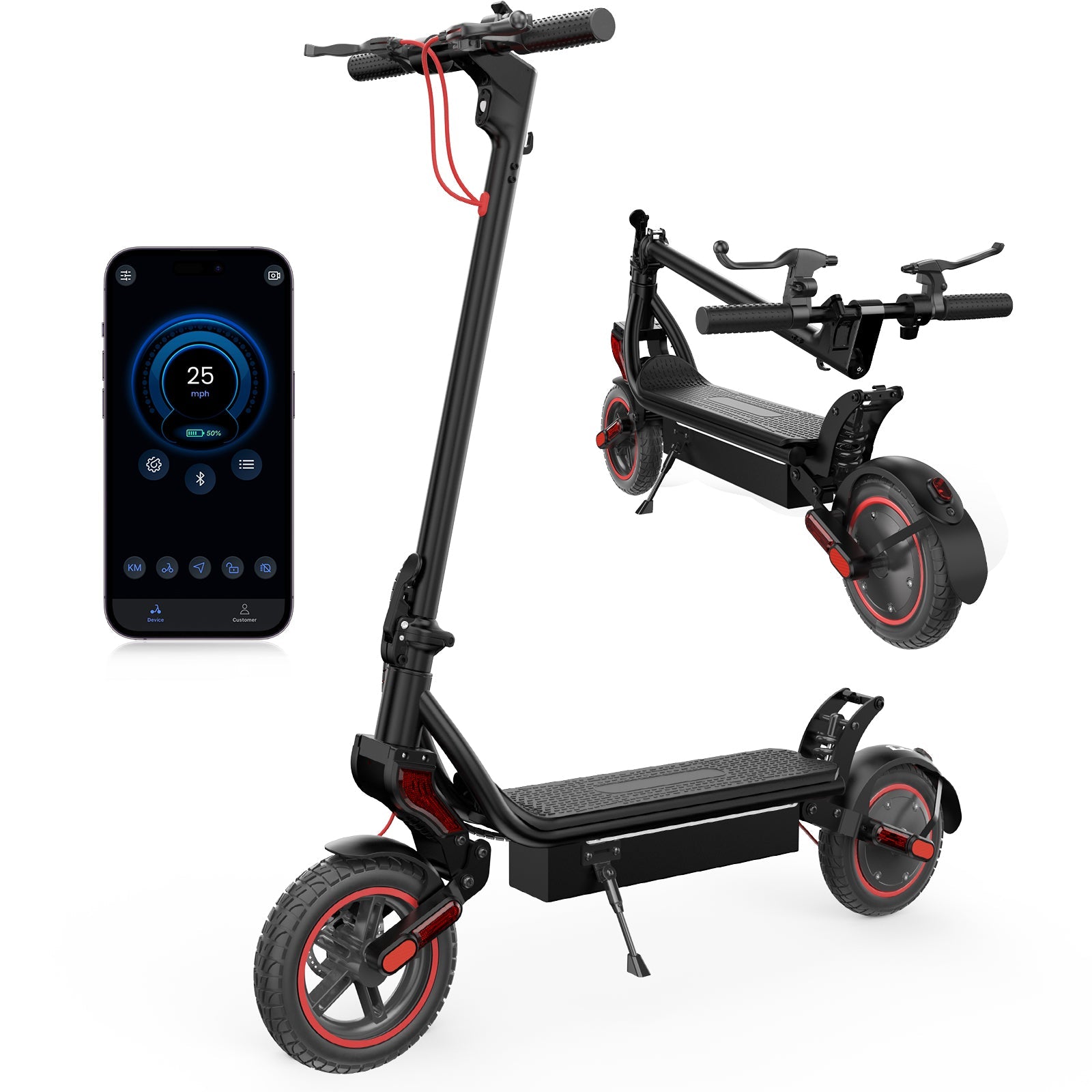 W8 750W Trottinette électrique