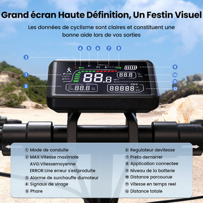 W9 Trottinette électrique tout-terrain 1000W