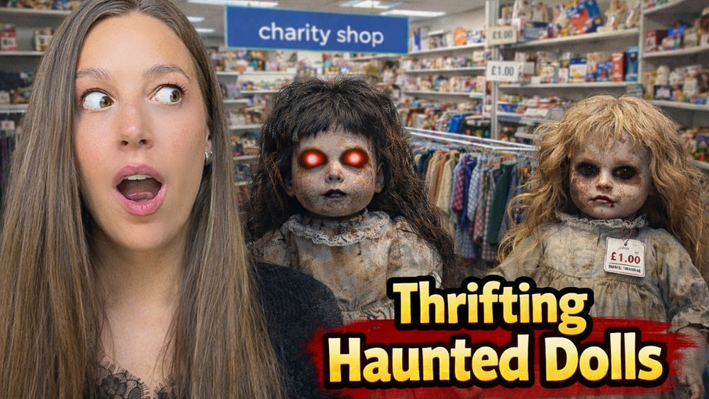 Charity Shop Thrifting for Haunted Dolls… Are They Actually Haunted?