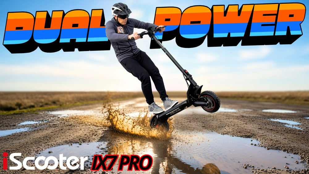 iSCOOTER IX7 PRO – Double puissance impressionnante