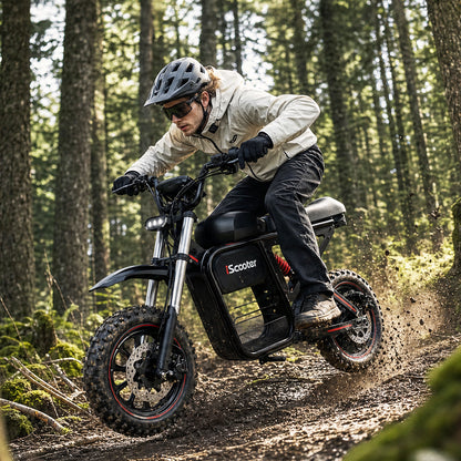 iScooter DX5Max – Moto électrique tout-terrain pour adultes