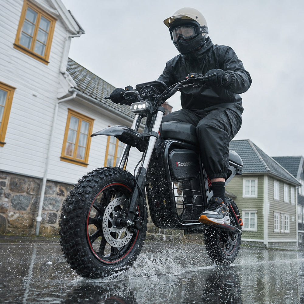 iScooter DX5Max – Moto électrique tout-terrain pour adultes
