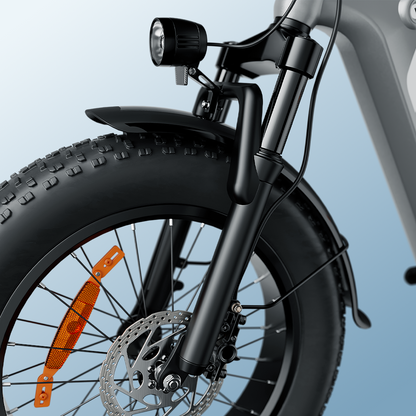EB8 Vélo Électrique Pliant 20" à Pneus Fat Bike avec Capteur de Couple