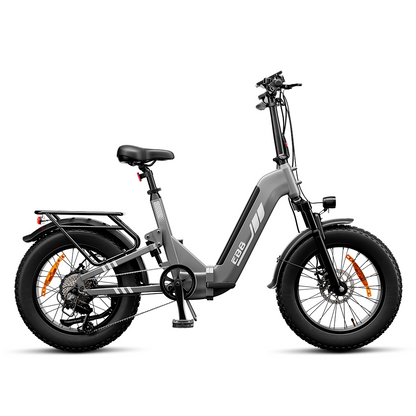 EB8 Vélo Électrique Pliant 20" à Pneus Fat Bike avec Capteur de Couple