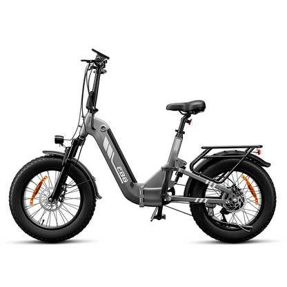 EB8 Vélo Électrique Pliant 20" à Pneus Fat Bike avec Capteur de Couple