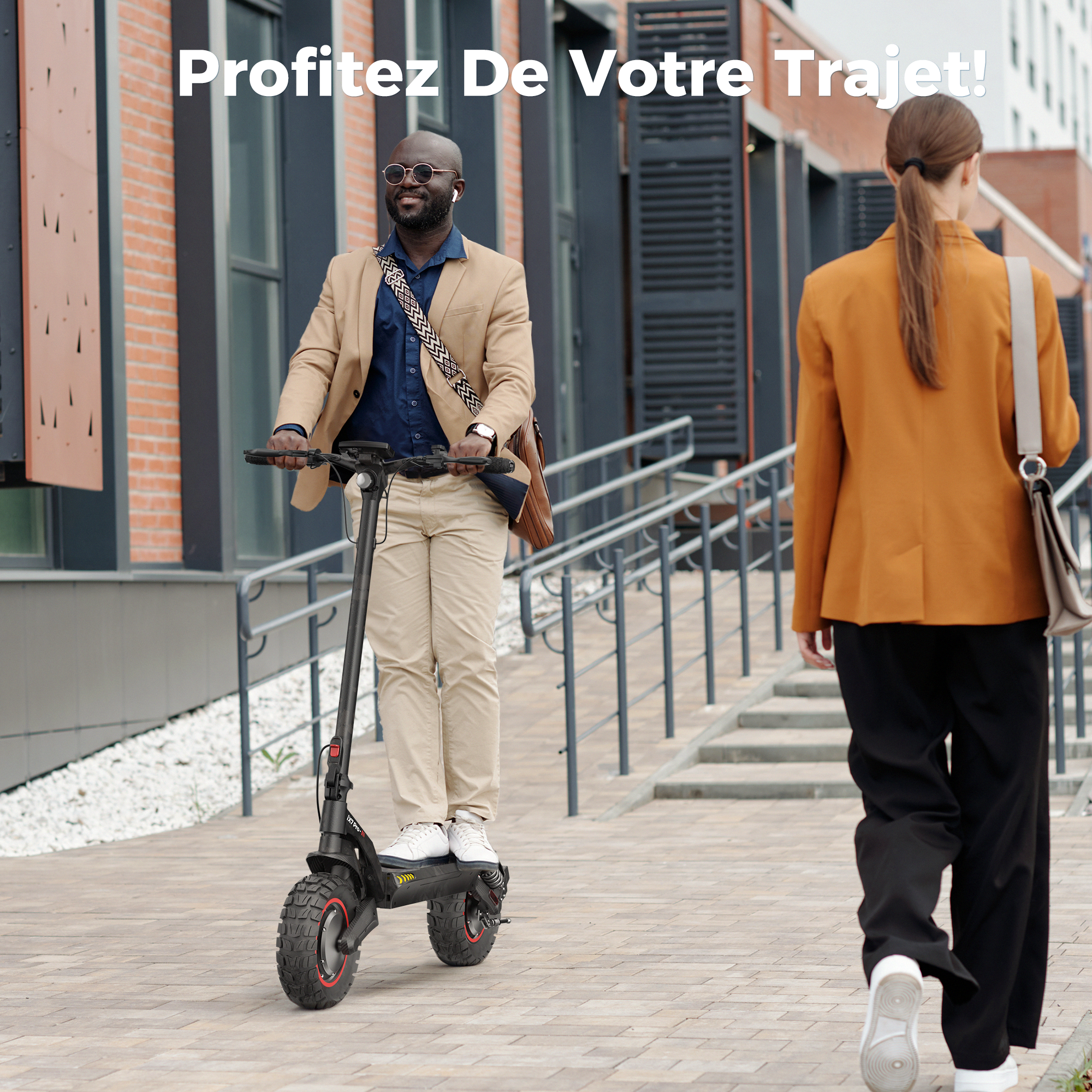 iScooter iX7Pro 2000W Trottinette électrique tout terrain avec application dédiée