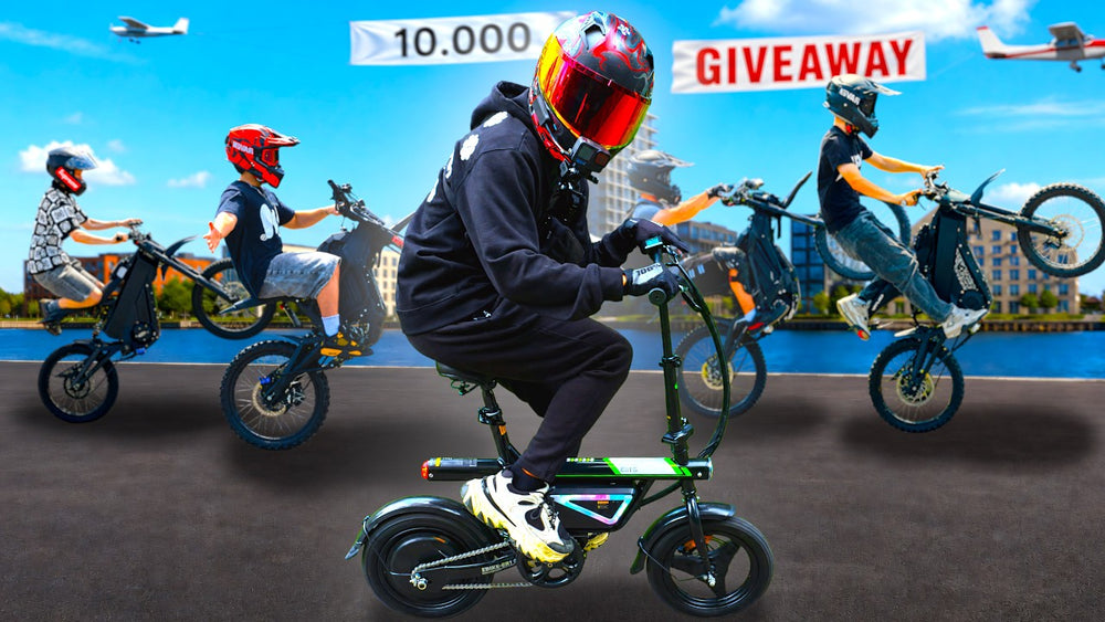 Fra min Første E-Bike til DK's Største E-moto RideOut! //10k SPECIAL // iScooter EB1S Review