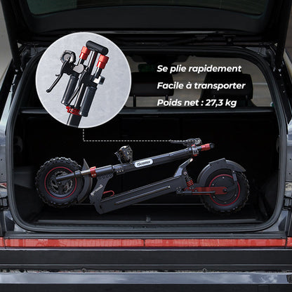 iScooter iX5S 1000W Trottinette Électrique Tout-Terrain