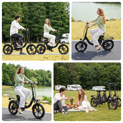 iScooter Vélo électrique pliable avec cadre bas U4