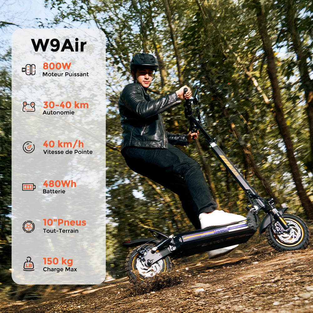 iScooter iX3 800W Trottinette électrique Tout Terrain